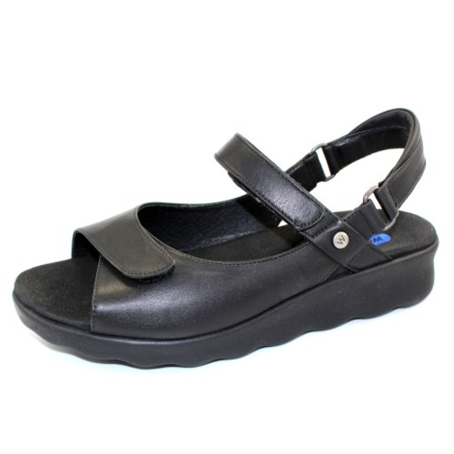 Women'S Wolky Women'S New Arrivals | Wolky Women'S Pichu In Black Smooth Leather