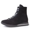 Women'S Yes Brand Shoes Platforms | Yes Brand Shoes Women'S Brenda In Black Water Resistant Suede