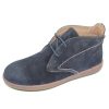 Women'S On Foot Wedges | On Foot Women'S 14607 In Marino Navy Suede