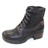 Women'S Salvia Hiking | Salvia Women'S Calais In Black Pebble Nappa Leather