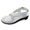 Women'S Arche Heels | Arche Women'S Kisbye In Blanc Rocky Leather