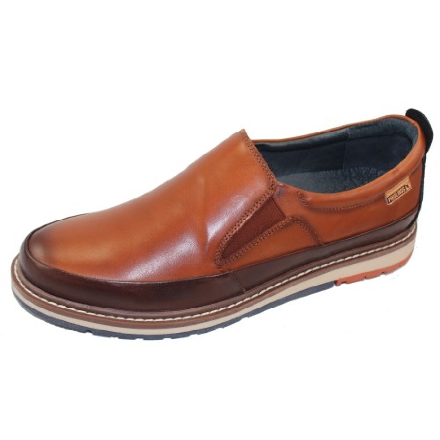 Men'S Pikolinos Slip Ons | Pikolinos Men'S Berna M8J-3150 In Cuero Calfskin Leather