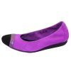 Women'S Arche Flats | Arche Women'S Lamsoa In Noir Purple Theoda Nubuck/Stellaire