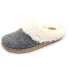 Women'S Toni Pons Platforms | Toni Pons Women'S Miri-Bf In Grey Fabric/Beige Faux Fur