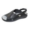 Women'S Naot Footbed | Naot Women'S Niho In Soft Black Leather