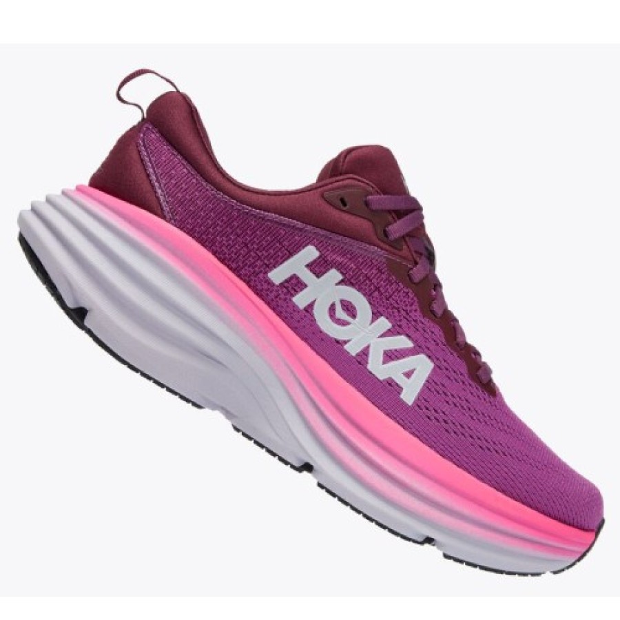 Women'S Hoka One One Women'S New Arrivals | Hoka One One Women'S Bondi 8 In Beautyberry/Grape Wine