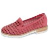 Women'S Pas De Rouge Loafers | Pas De Rouge Women'S Lotty 2274 In Salmon Suede