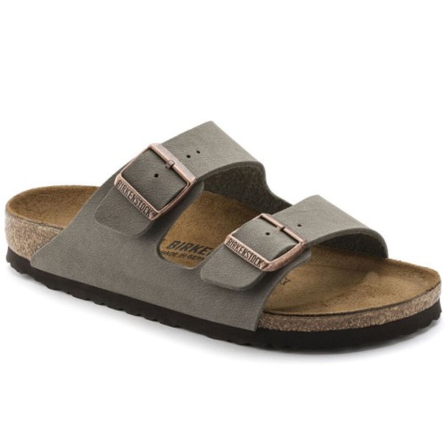 Women'S Birkenstock Travel | Birkenstock Women'S Arizona In Stone Birkibuc