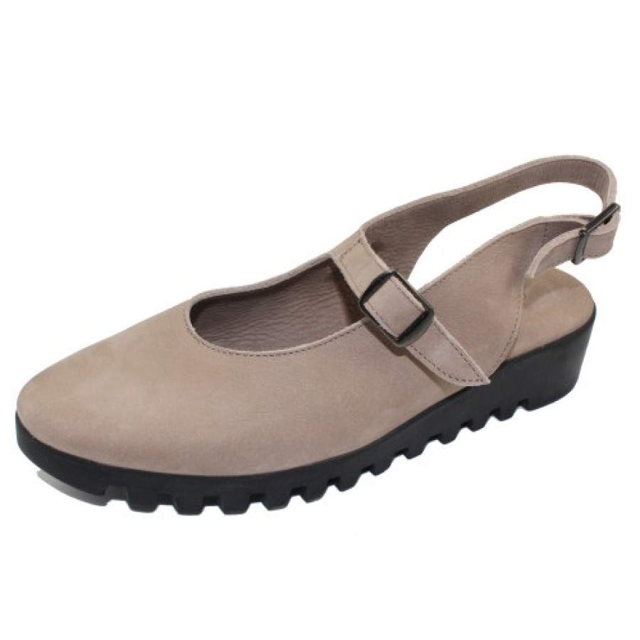 Women'S Arche Mary Jane & Instep Strap | Arche Women'S Lomyne In Sabbia Timber