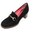 Women'S Pas De Rouge Travel | Pas De Rouge Women'S Flavia 2508 In Black Suede