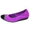 Women'S Arche Ballet | Arche Women'S Lamsoa In Noir Purple Theoda Nubuck/Stellaire