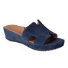 Women'S Lamour Des Pieds Women'S New Arrivals | Lamour Des Pieds Women'S Catiana In Navy Kid Suede