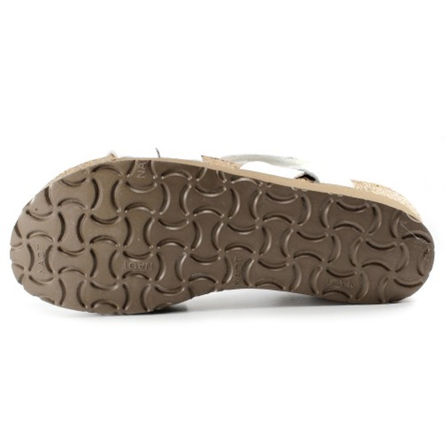 Women'S Naot Footbed | Naot Women'S Kayla In White Pearl Leather