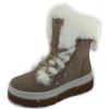 Women'S Pajar Boots & Booties | Pajar Women'S Maine In Safari/White Suede