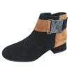 Women'S Bella Comforto Boots & Booties | Bella Comforto Women'S Nancy 20.08.01 In Black/Wood Suede