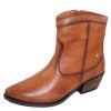 Women'S Pikolinos Zippers | Pikolinos Women'S Vergel W5Z-8975 In Brandy Calfskin Leather