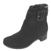 Women'S Mephisto Warm Lining | Mephisto Women'S Gianina In Black Velcalf Premium 12200