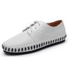 Women'S Yes Brand Shoes Women'S New Arrivals | Yes Brand Shoes Women'S Barbi In White Perf Plonge Leather