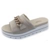 Women'S Nero Giardini Slides | Nero Giardini Women'S E218840D In Sierra Nebbia