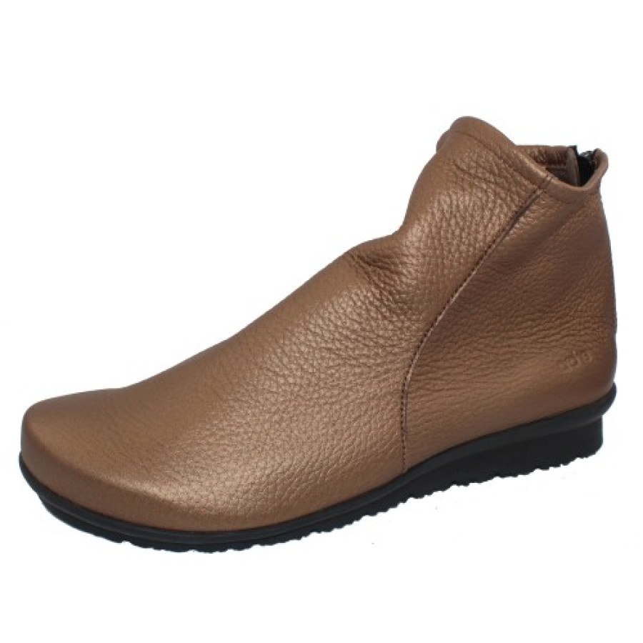 Women'S Arche Ankle Boots | Arche Women'S Baryky In Bronze Cerf Pearl