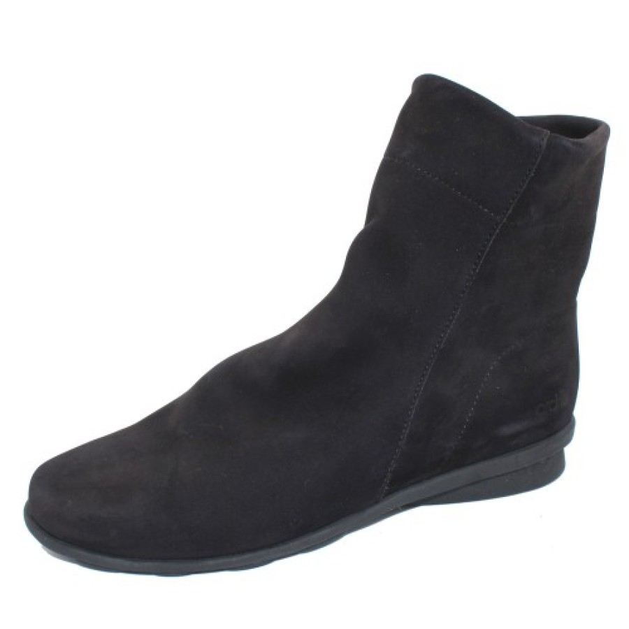 Women'S Arche Ankle Boots | Arche Women'S Deniki In Noir Nubuck