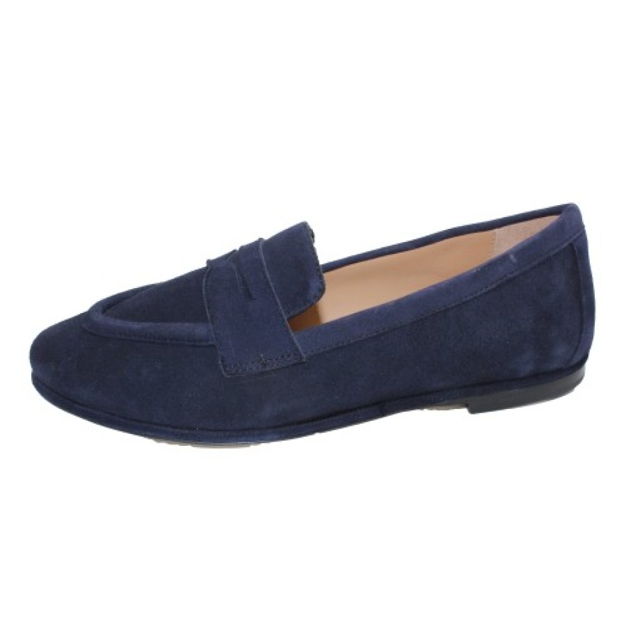 Women'S CC Made In Italy Mocs | Cc Made In Italy Women'S Caprice 1118 In Royal Blue Suede