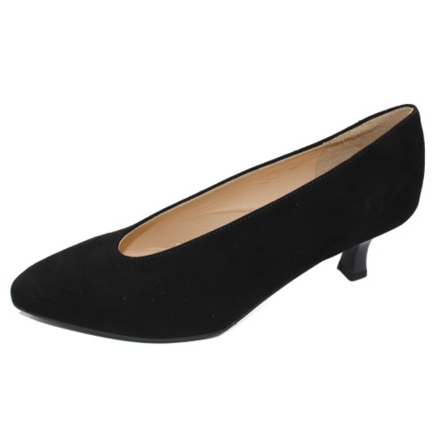 Women'S Brunate Heels | Brunate Women'S Crisantemo In Black Suede