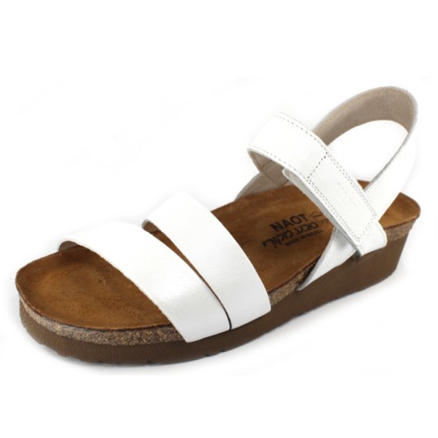 Women'S Naot Travel | Naot Women'S Kayla In White Pearl Leather