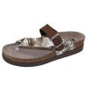 Women'S Mephisto Thongs & Toe Rings | Mephisto Women'S Helen Mix In Platinum Jungle 29653/51