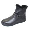 Women'S Mephisto Platforms | Mephisto Women'S Liloue Mobils In Black Softy Leather 1200