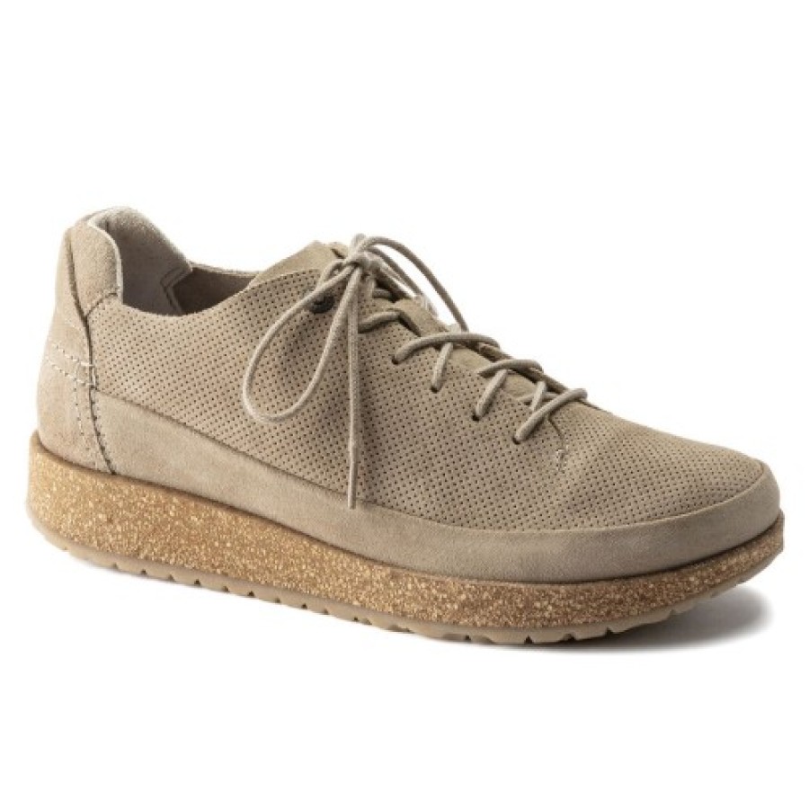 Women'S Birkenstock Wedges | Birkenstock Women'S Honnef Light In Sandcastle Suede