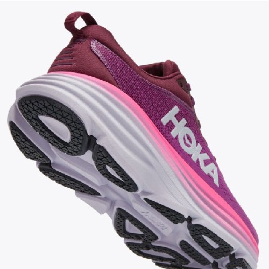 Women'S Hoka One One Running | Hoka One One Women'S Bondi 8 In Beautyberry/Grape Wine