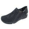 Women'S Mephisto Slip Ons | Mephisto Women'S Romea In Black Bucksoft/Smooth Leather 6900/4000