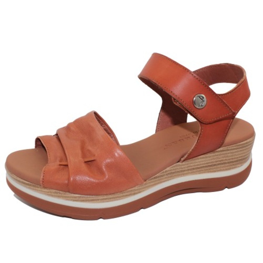 Women'S Paula Urban Back Straps | Paula Urban Women'S 2-404 In Terracotta Smooth Leather