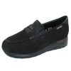 Women'S Mephisto Women'S New Arrivals | Mephisto Women'S Elyna In Black Bucksoft 6900/14