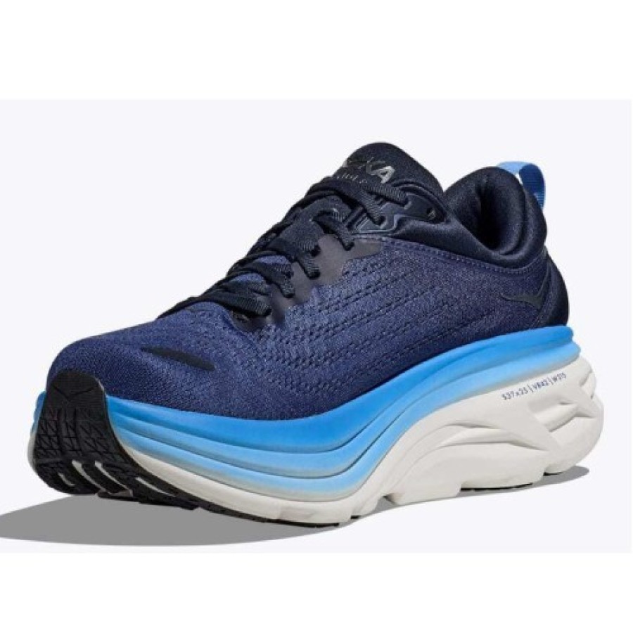 Men'S Hoka One One Walking | Hoka One One Men'S Bondi 8 In Outer Space/All Aboard