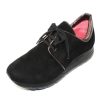 Women'S Pas De Rouge Wedges | Pas De Rouge Women'S Dixie 2061C In Black Suede