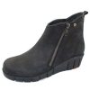 Women'S Wolky Platforms | Wolky Women'S Phoenix Wr In Black Nubuck