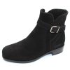 Women'S La Canadienne Waterproof | La Canadienne Women'S Suri In Black Waterproof Suede