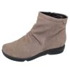 Women'S Mephisto Zippers | Mephisto Women'S Rezia In Walnut Bucksoft 690H