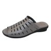 Women'S Arche Slides | Arche Women'S Denymh In Iron Etain Fast Metal Leather