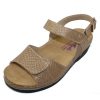 Women'S Helle Comfort Footbed | Helle Comfort Women'S Tam In Beige Croco Embossed Patent Leather