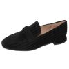 Women'S CC Made In Italy Slip Ons | Cc Made In Italy Women'S Atina In Black Selva/Camoscio