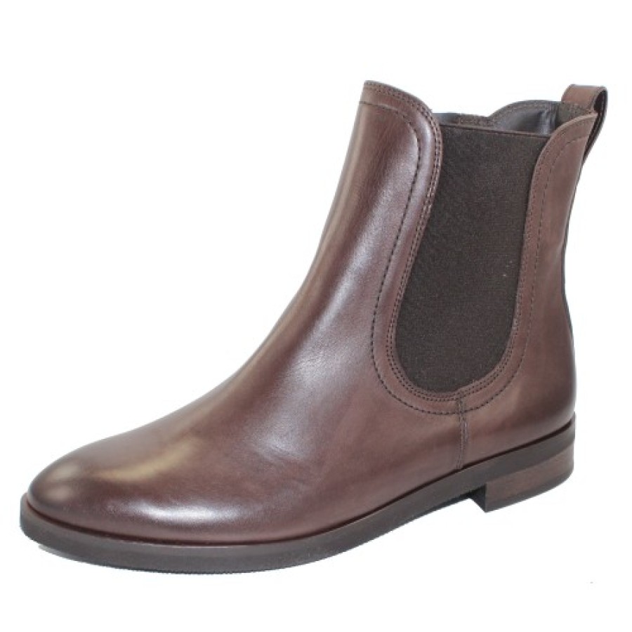 Women'S Paul Green Zippers | Paul Green Women'S Mindy Bt In Moro Brown Leather