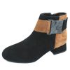 Women'S Bella Comforto Boots & Booties | Bella Comforto Women'S Nancy 20.08.01 In Black/Wood Suede