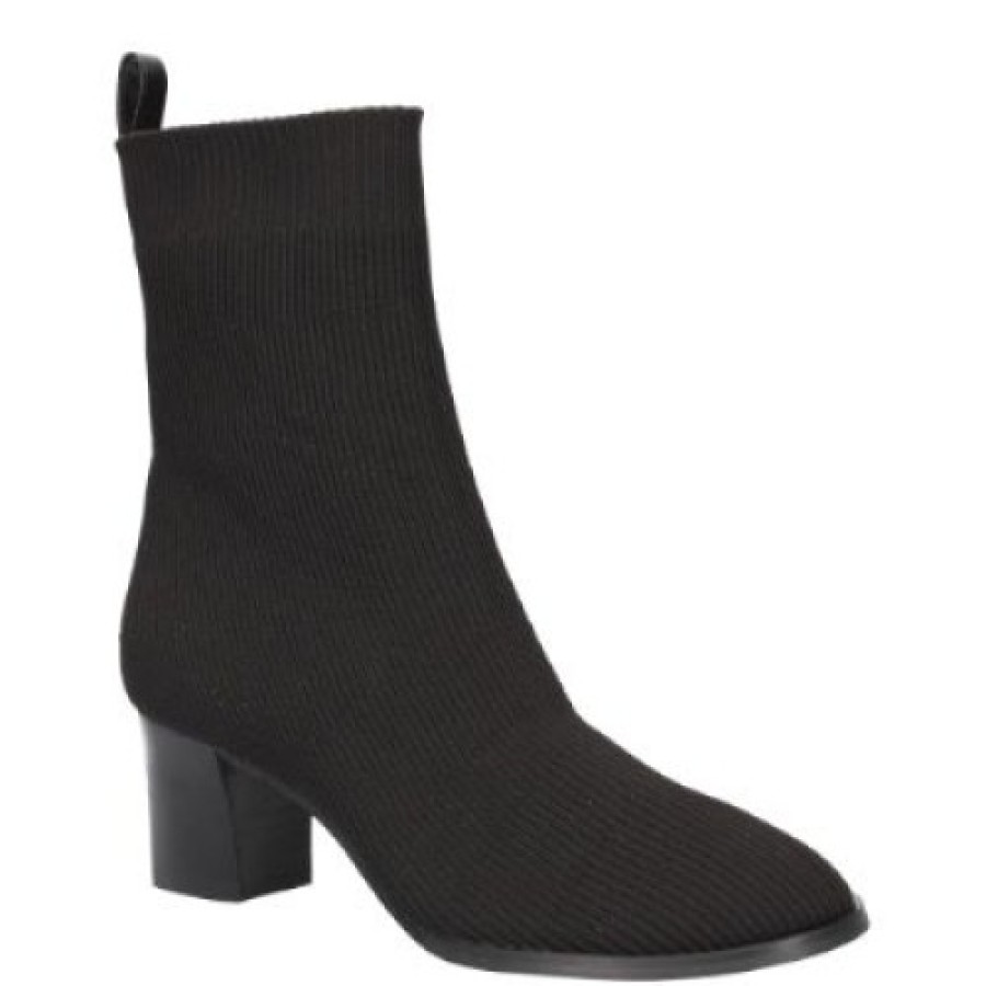 Women'S Lamour Des Pieds Women'S New Arrivals | Lamour Des Pieds Women'S Picarus In Black Stretch Knit