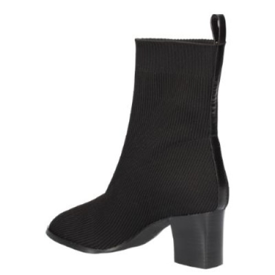 Women'S Lamour Des Pieds Women'S New Arrivals | Lamour Des Pieds Women'S Picarus In Black Stretch Knit