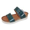 Women'S Pikolinos Footbed | Pikolinos Women'S Menorca W6E-0596 In River Calfskin Leather