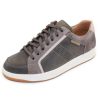 Men'S Mephisto Walking | Mephisto Men'S Harrison In Dark Grey Grizzly Leather 152/3659