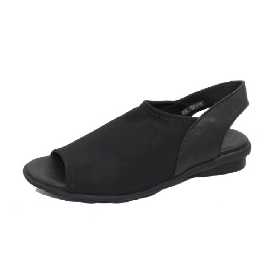 Women'S Arche Wedges | Arche Women'S Dajac In Noir Stretch/Rocky